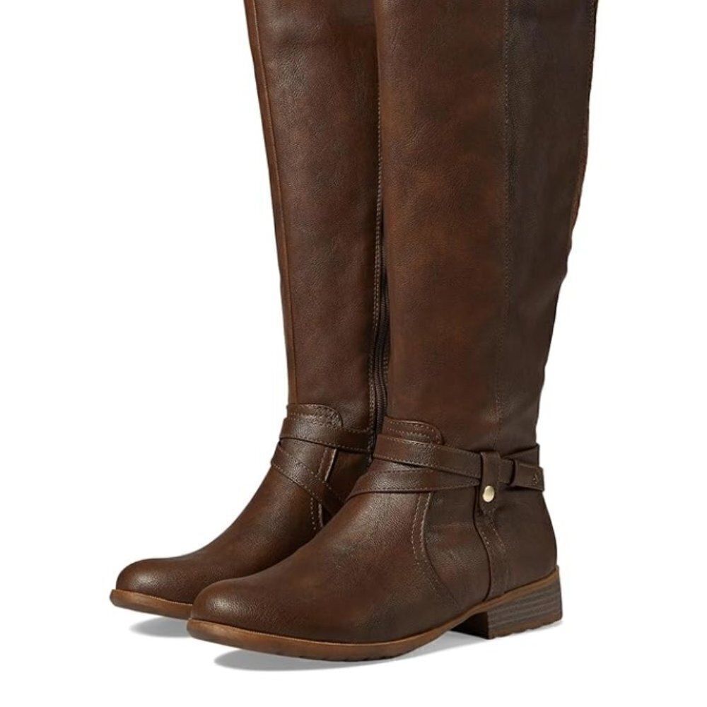 LIFESTRIDE Women's XTrovert Riding Boot (WIDE) (WIDE CALF) - Picture 5 of 5